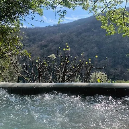 De Charme Dans Un Ancien Mas Cevenol Piscine Et Jacuzzi 度假居 瓦勒罗盖